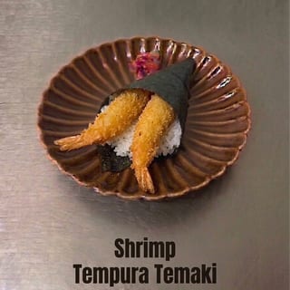 Shrimp Tempura Temaki