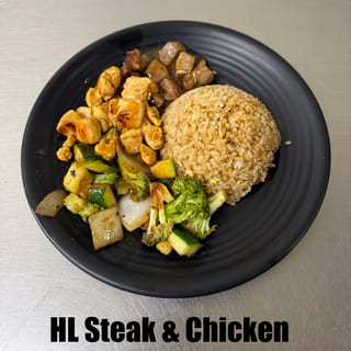 HL9. Hibachi Steak & Chicken