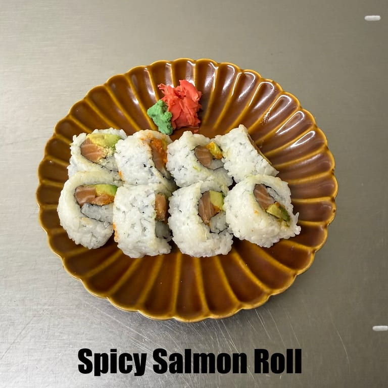 Savor our salmon roll