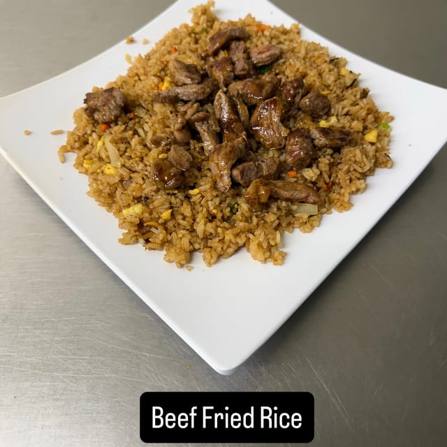 N3. Beef Fried Rice or Lo Mein.