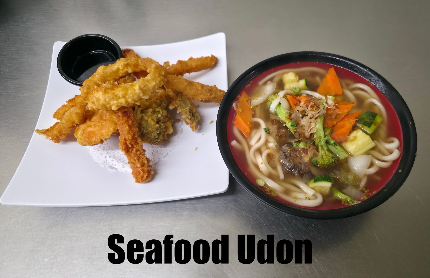 U4. Seafood Udon.