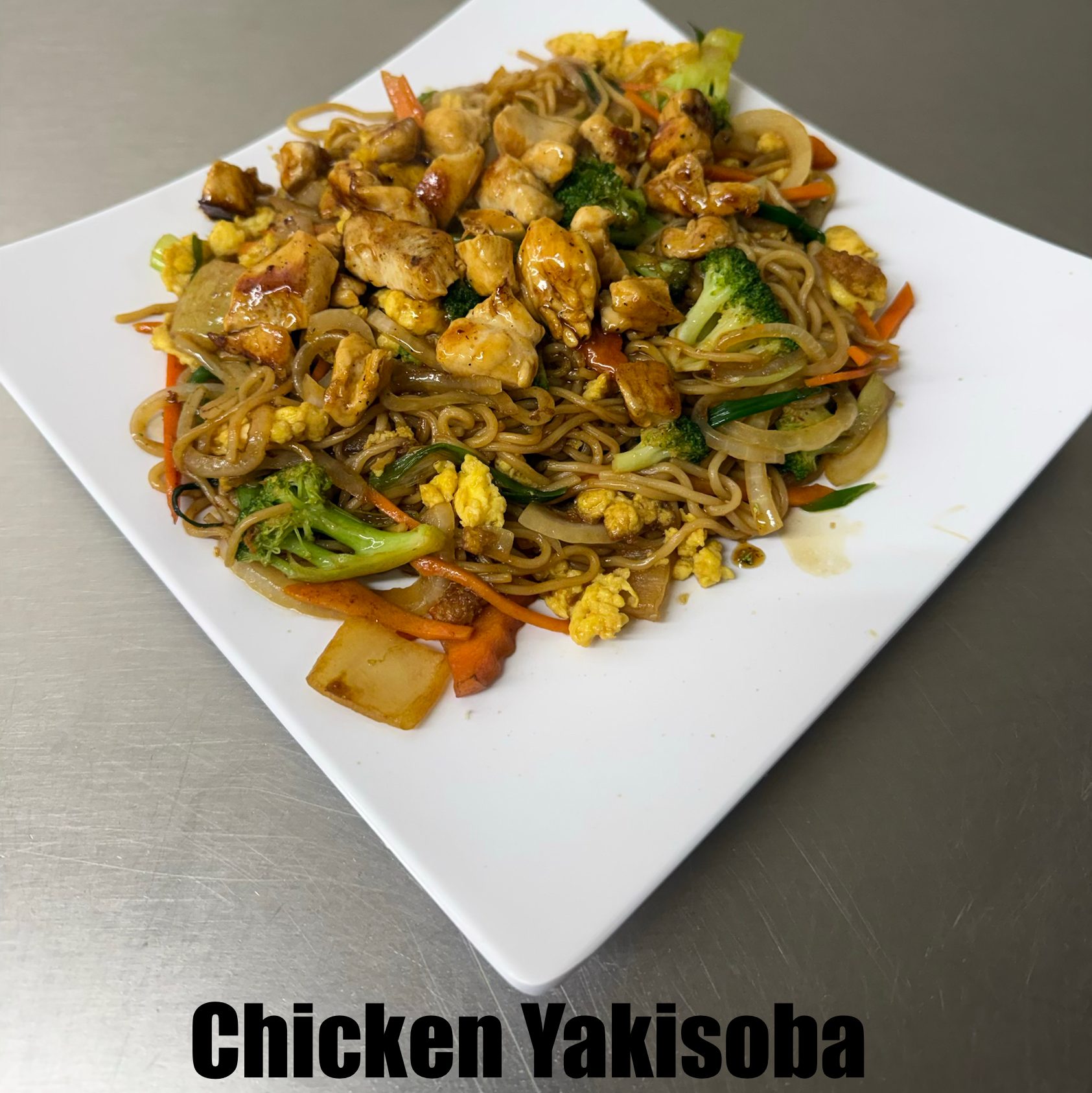 S2. Chicken Yaki Soba or Yaki Udon.
