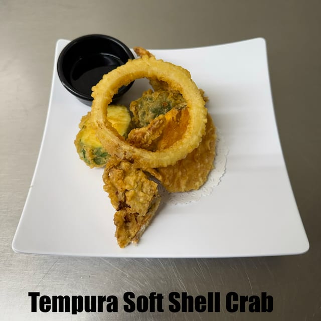 A18. Tempura Soft Shell Crab.