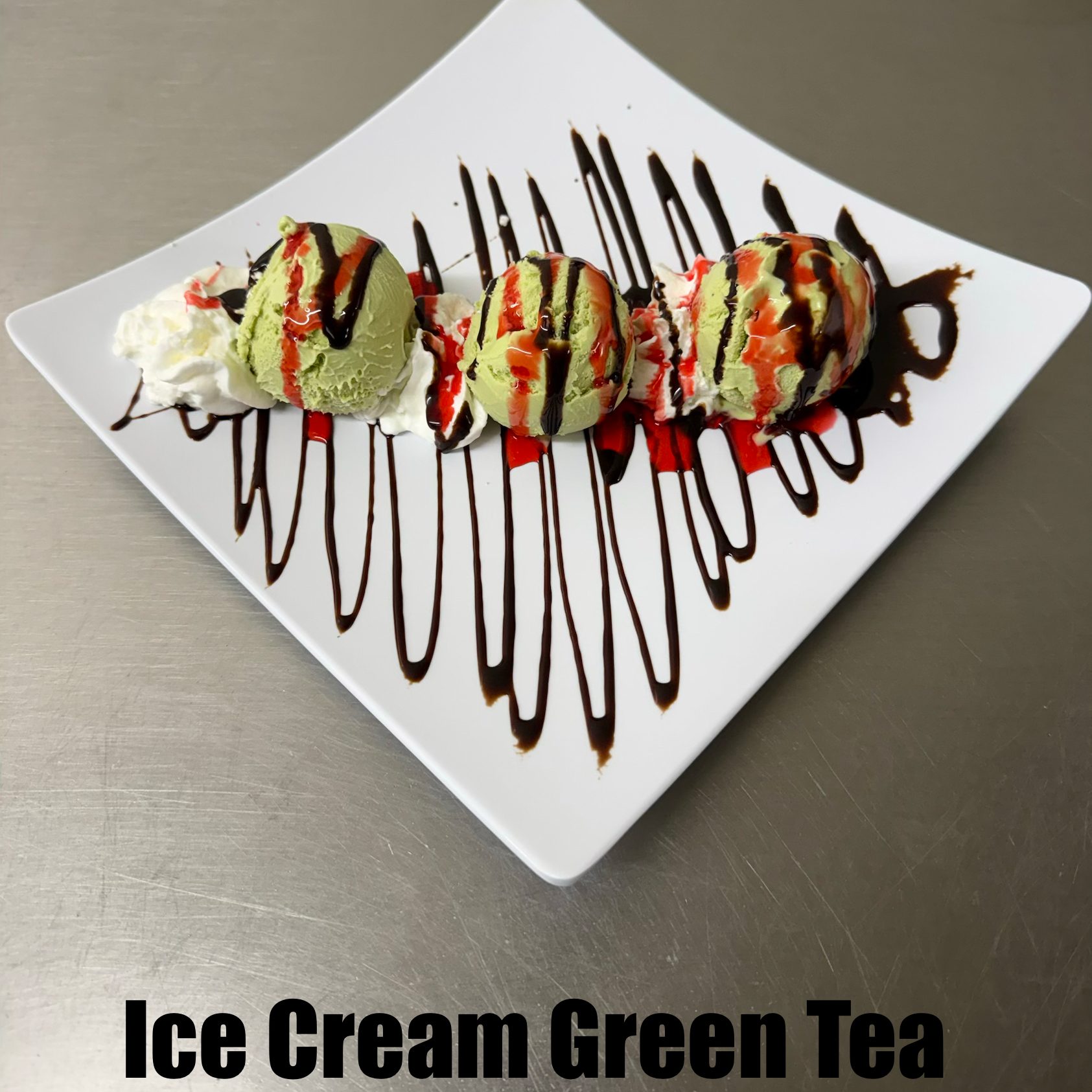 D2. Green Tea Ice Cream.