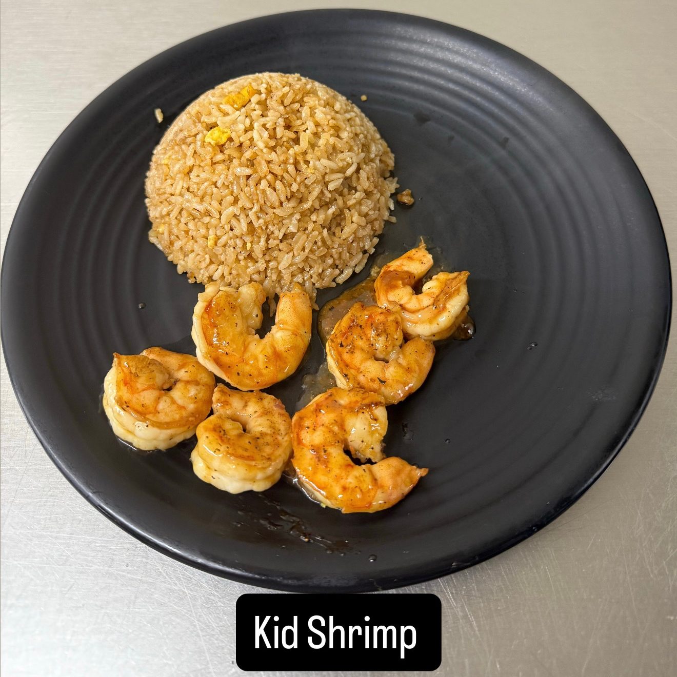 K3. Kid Hibachi Shrimp.