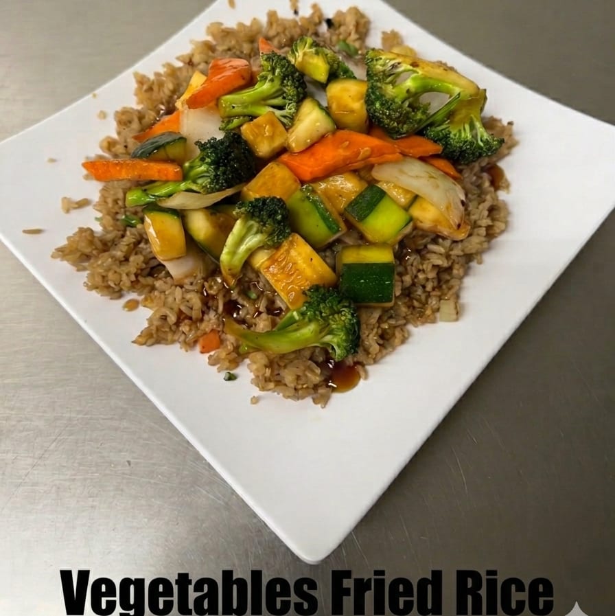 N1. Vegetable Fried Rice or Lo Mein.