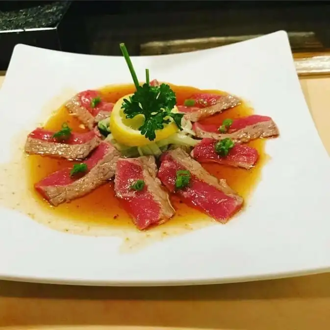 A12. Beef Tataki.