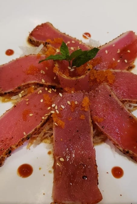 A13. Tuna Tataki.