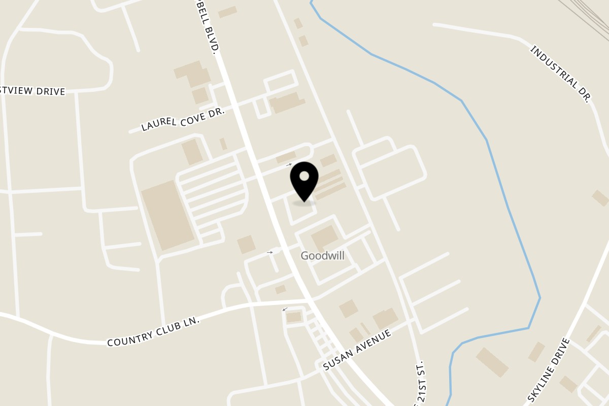 Map showing the location of Saito Japanese Steakhouse Saito Japanese Steakhouse on 2620 Fort Campbell Blvd in Hopkinsville